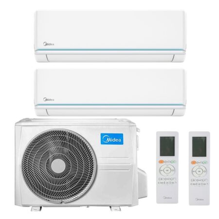 CLIMATIZZATORI DUAL SPLIT MIDEA INVERTER A++A+ R-32 WI FI READY